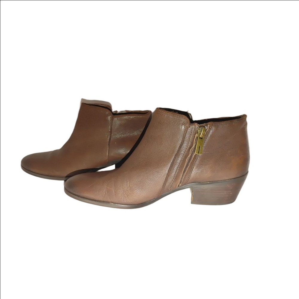 Sam Edelman Petty Leather Booties Size 7.5M